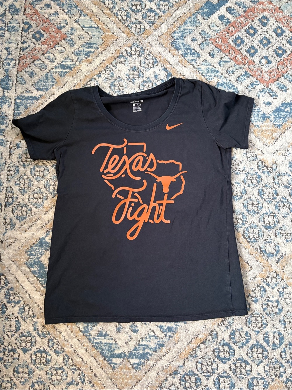 Nike 'Texas Fight' Short-Sleeve Tee - Black/Orange